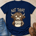 Coffee Highland Cow T-Shirt