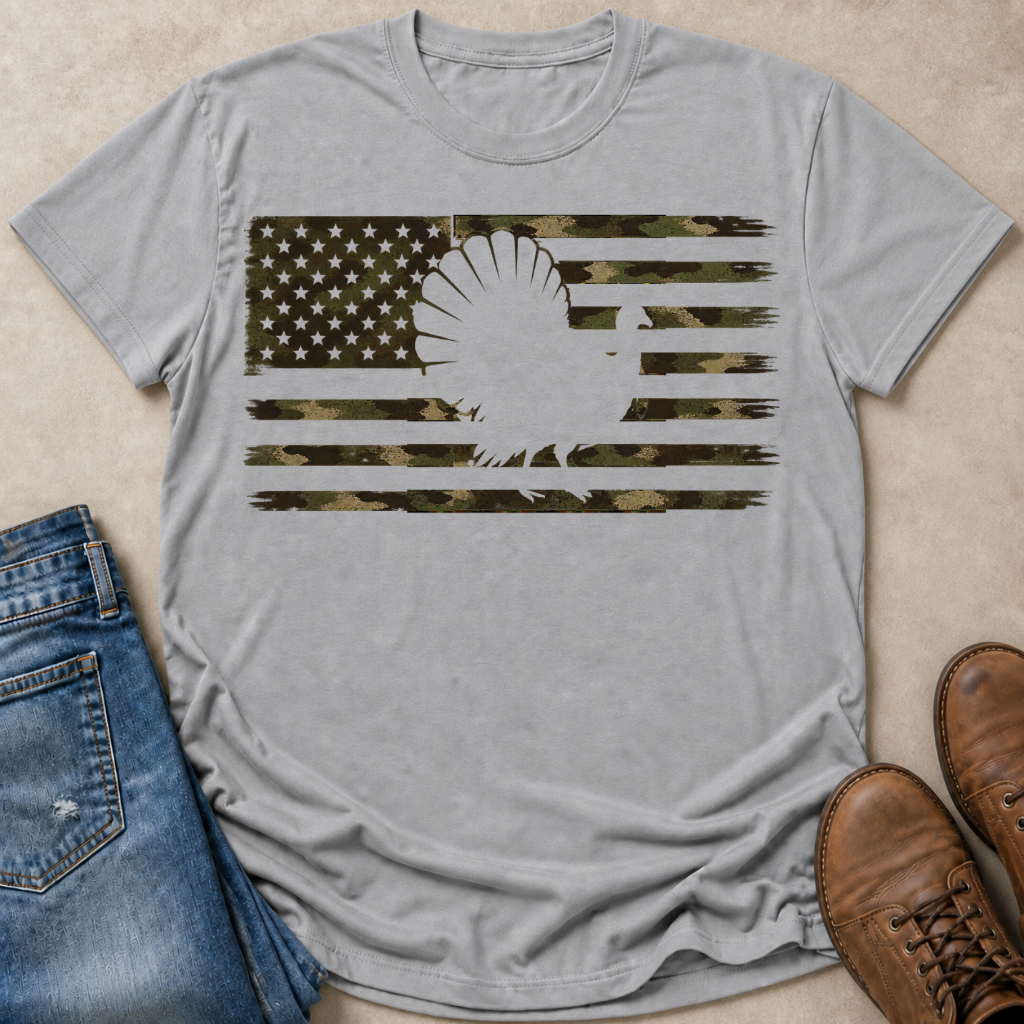 American Hunt Turkey Stripes T-Shirt