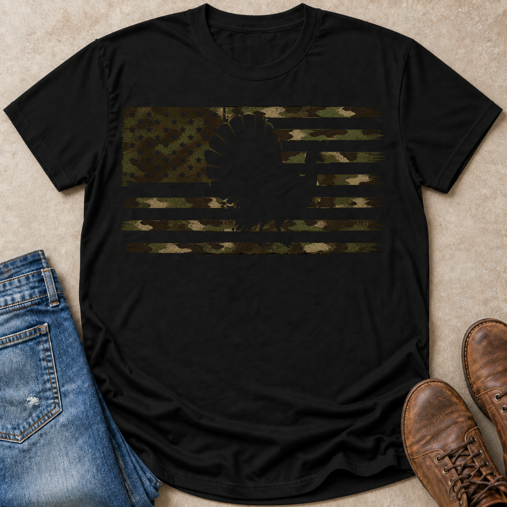 American Hunt Turkey Stripes T-Shirt