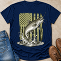 Channel Catfish Flag T-Shirt