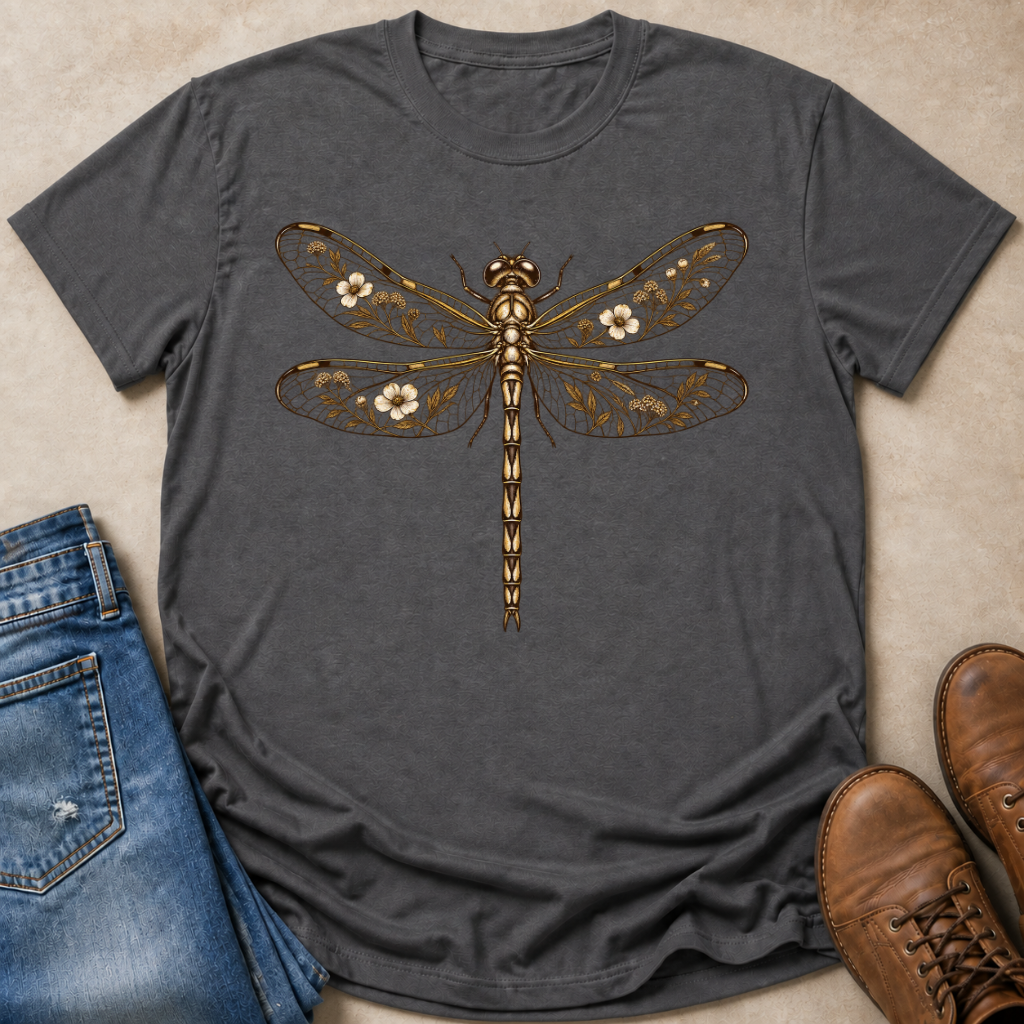 Botanical Dragonfly T-Shirt
