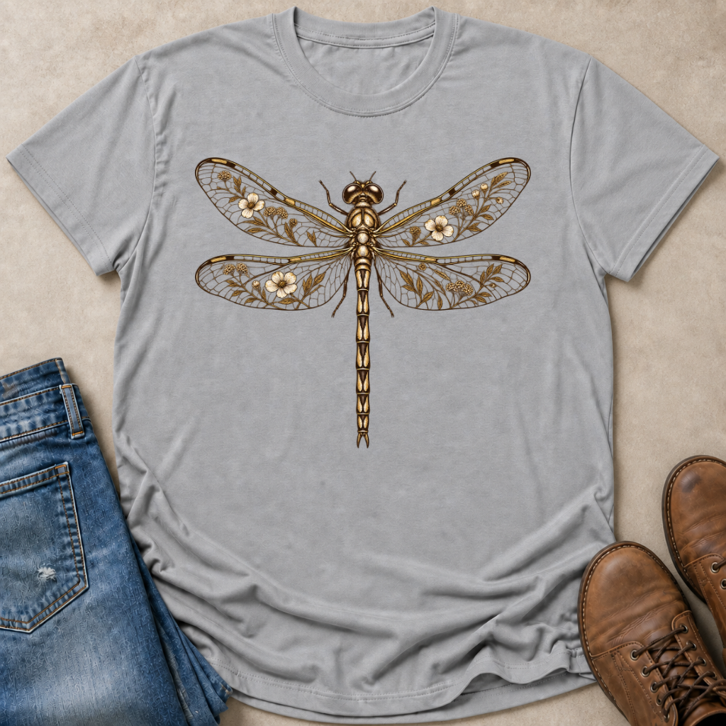 Botanical Dragonfly T-Shirt