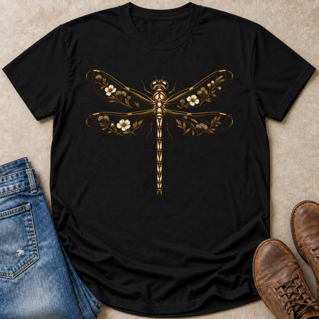 Botanical Dragonfly T-Shirt