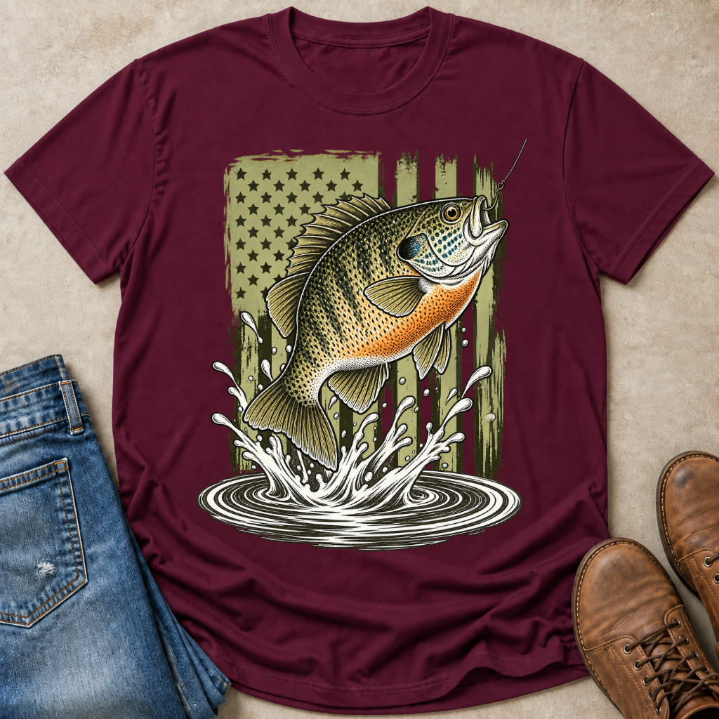 Bluegill Flag T-Shirt