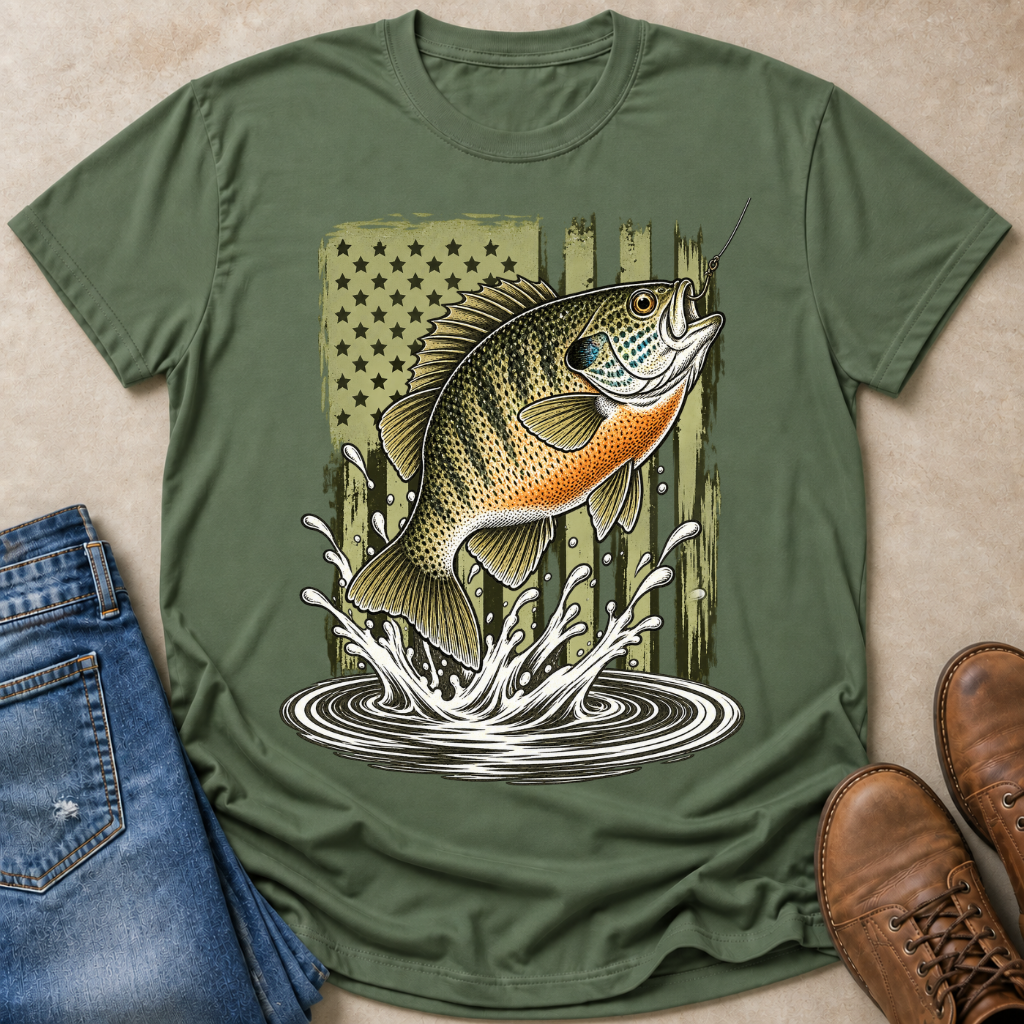 Bluegill Flag T-Shirt