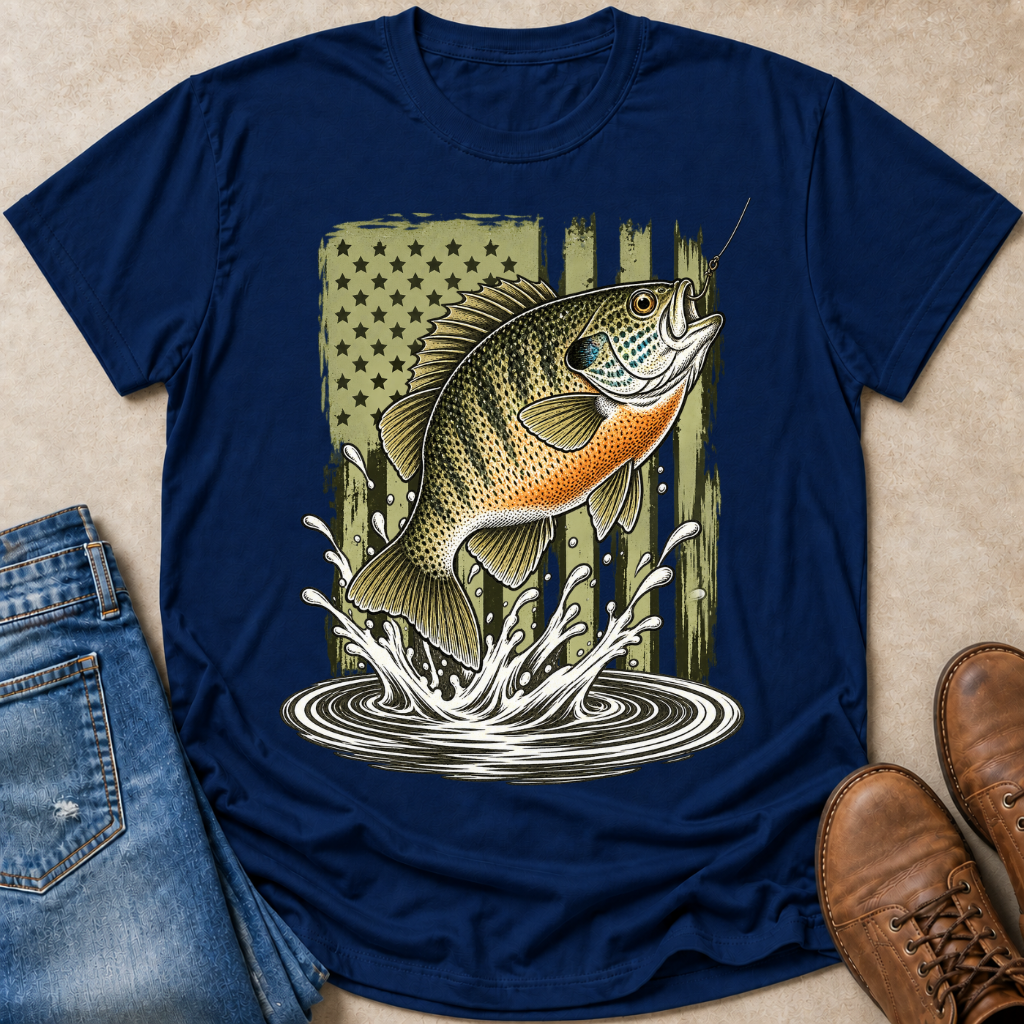 Bluegill Flag T-Shirt