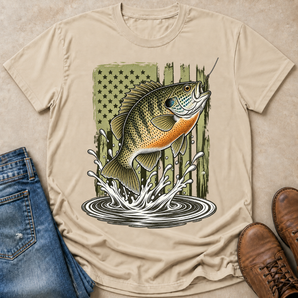 Bluegill Flag T-Shirt