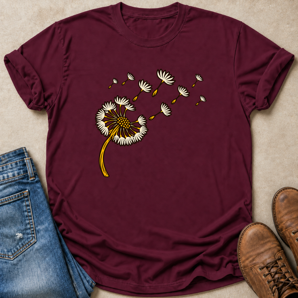 Windblown Dandelion T-Shirt