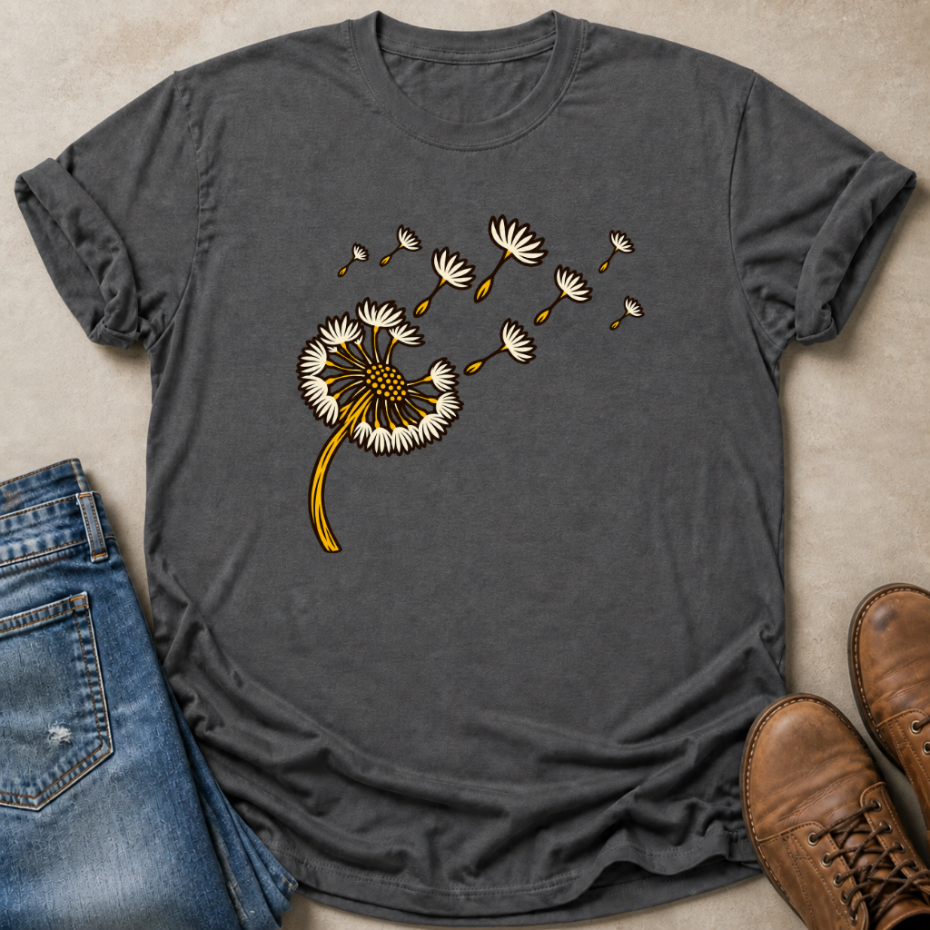 Windblown Dandelion T-Shirt