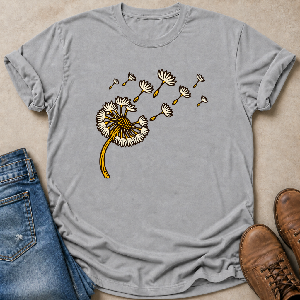Windblown Dandelion T-Shirt
