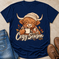 Cow Cozy Coffee T-Shirt