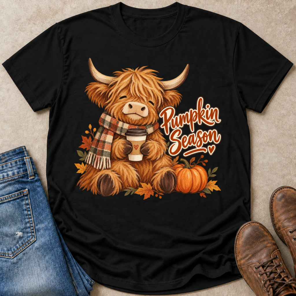 Cow Pumpkin Season T-Shirt