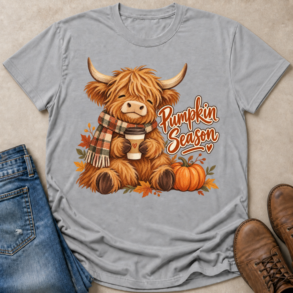 Cow Pumpkin Season T-Shirt