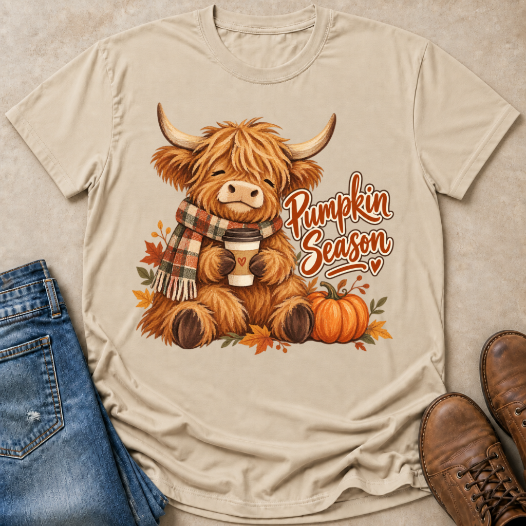 Cow Pumpkin Season T-Shirt