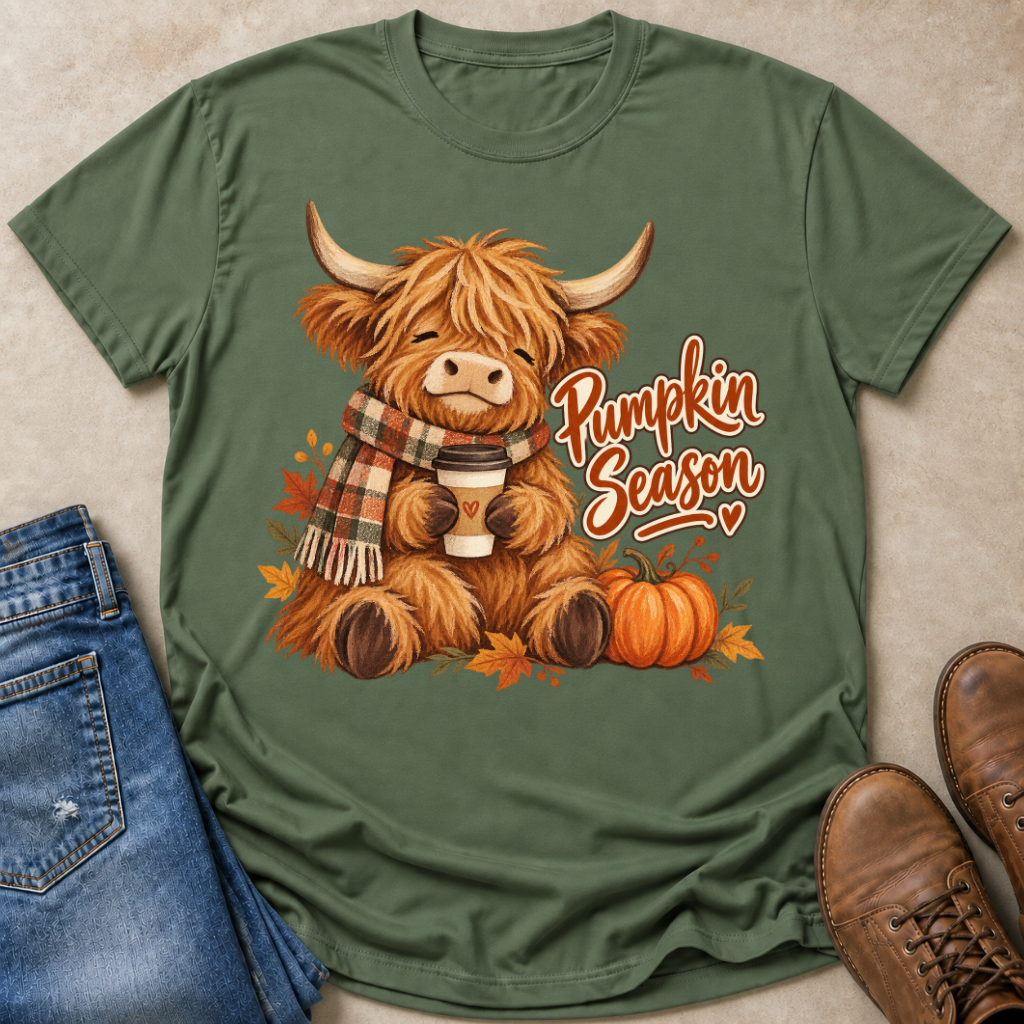 Cow Pumpkin Season T-Shirt