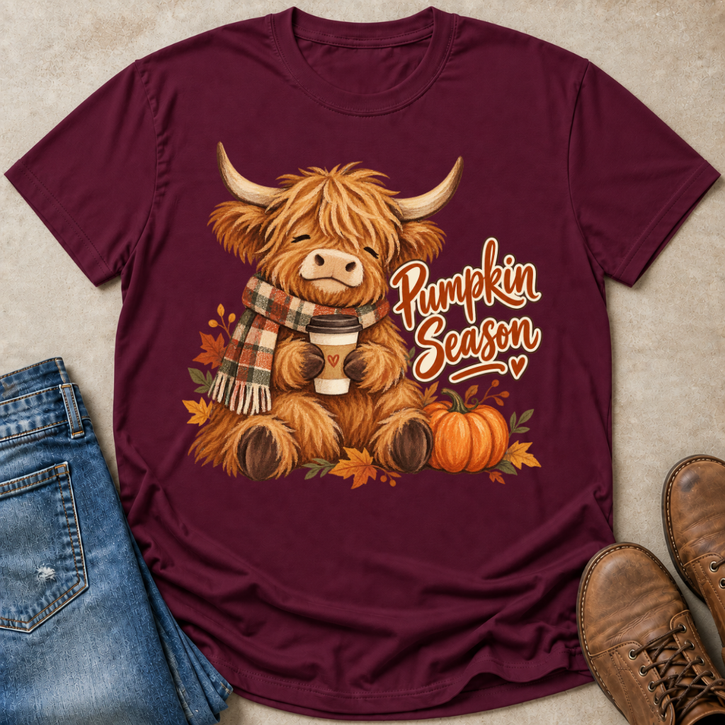 Cow Pumpkin Season T-Shirt