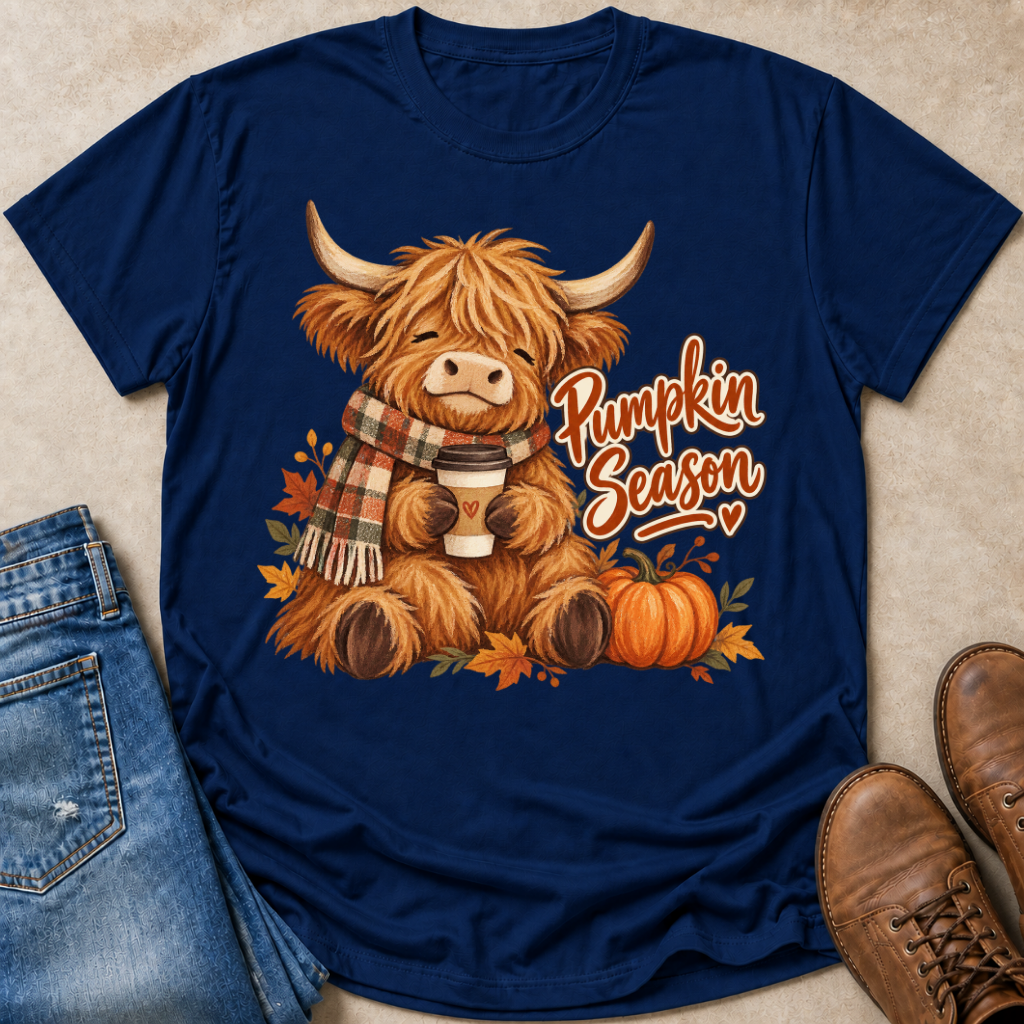 Cow Pumpkin Season T-Shirt