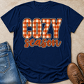Cozy Season Gingham T-Shirt