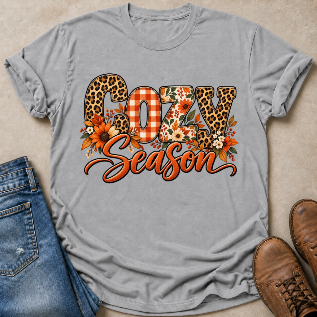Cozy Season Patterns T-Shirt