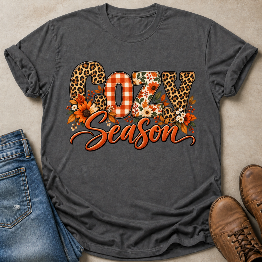 Cozy Season Patterns T-Shirt