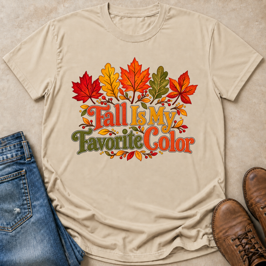 Fall Favorite Color Leaves T-Shirt