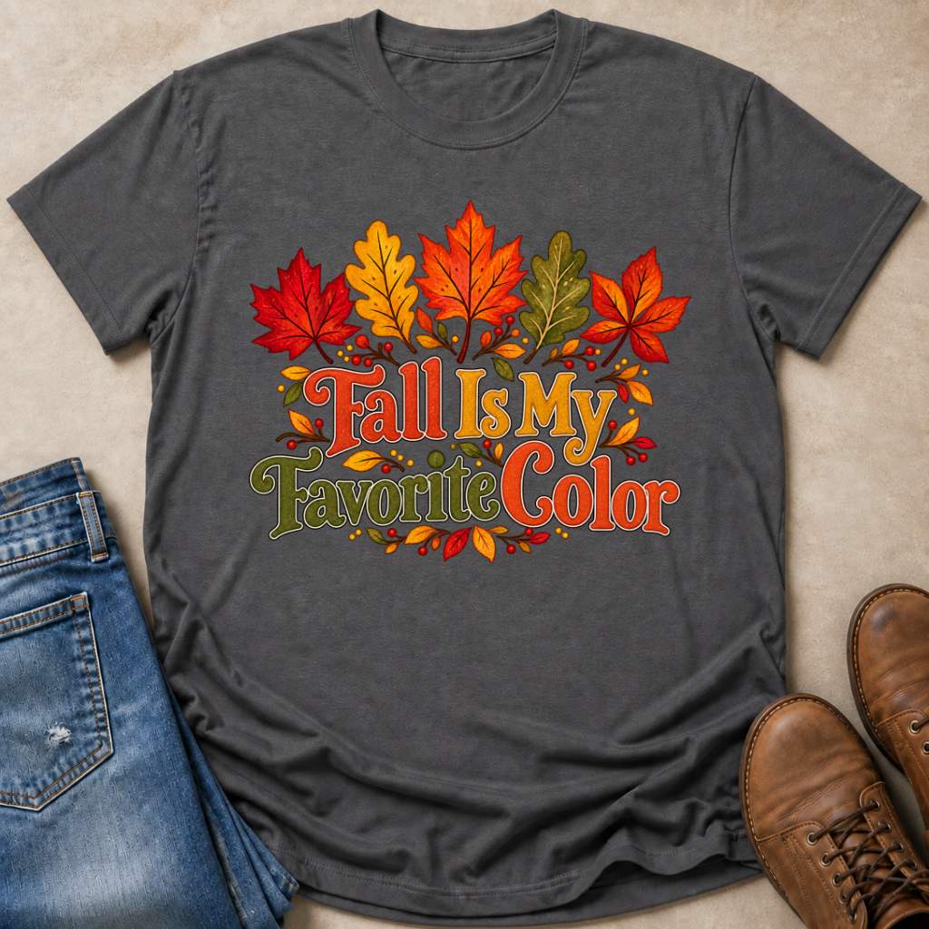 Fall Favorite Color Leaves T-Shirt
