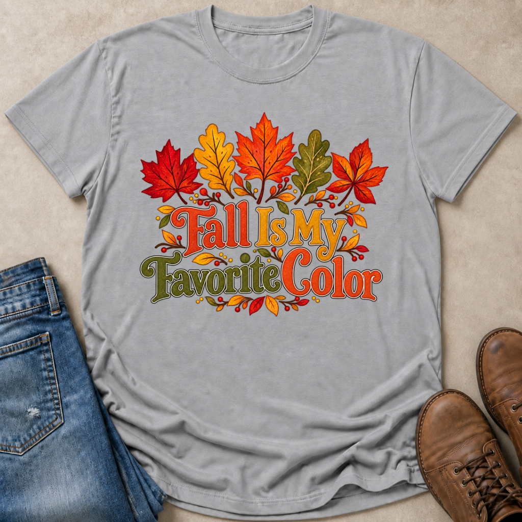 Fall Favorite Color Leaves T-Shirt