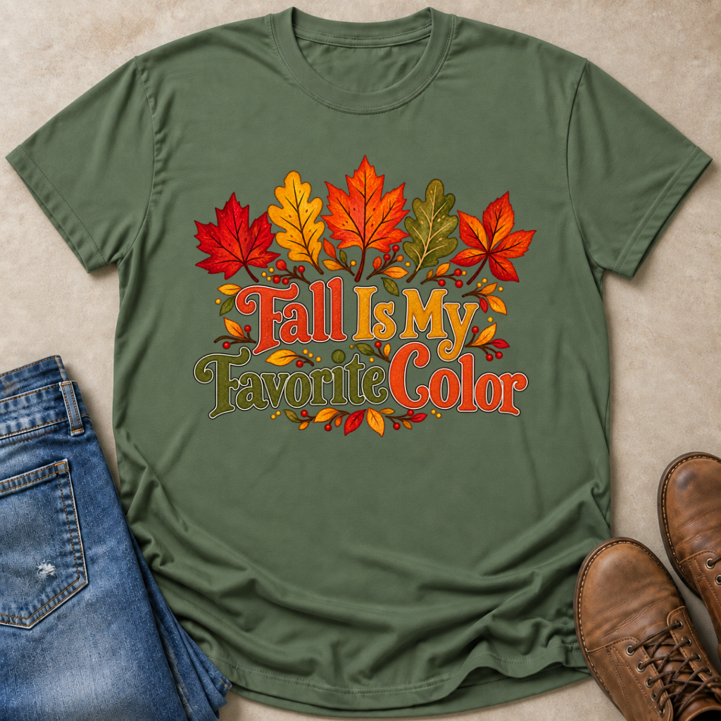 Fall Favorite Color Leaves T-Shirt