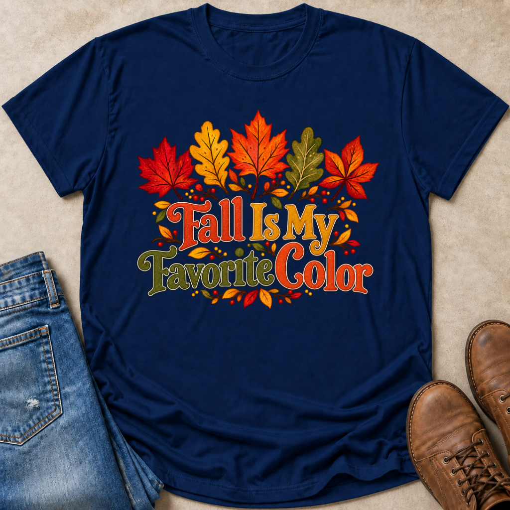 Fall Favorite Color Leaves T-Shirt