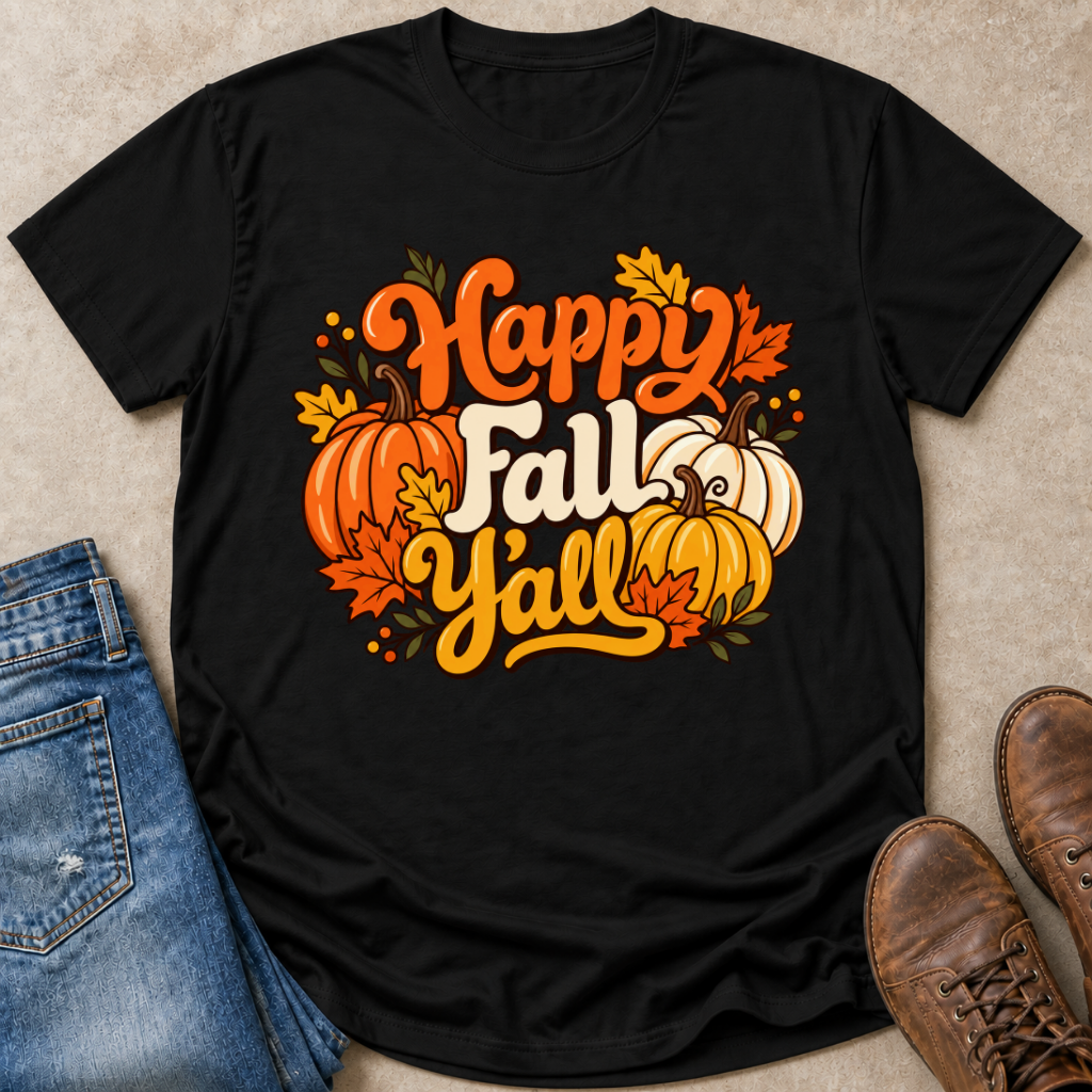 Happy Fall Pumpkins T-Shirt