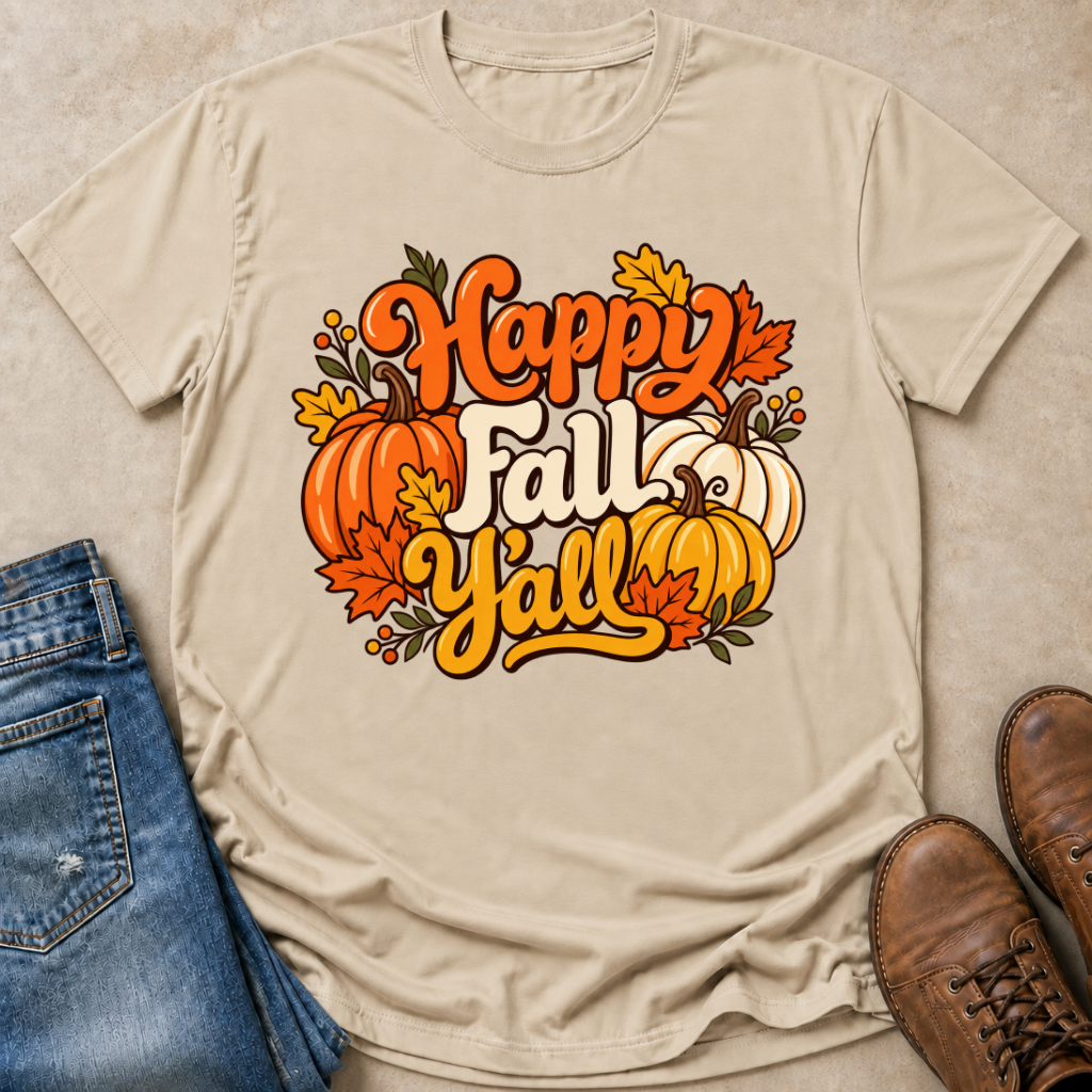 Happy Fall Pumpkins T-Shirt