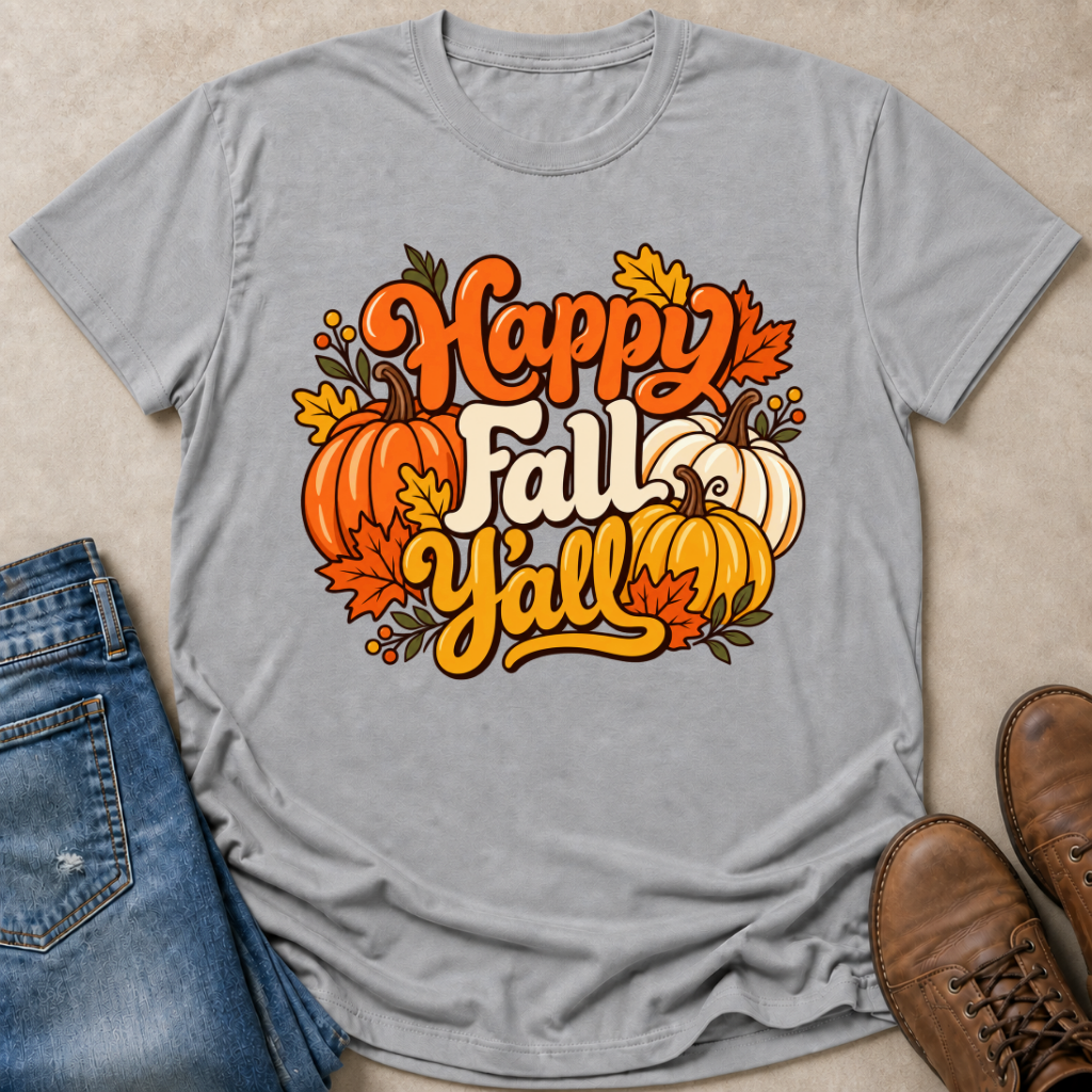 Happy Fall Pumpkins T-Shirt