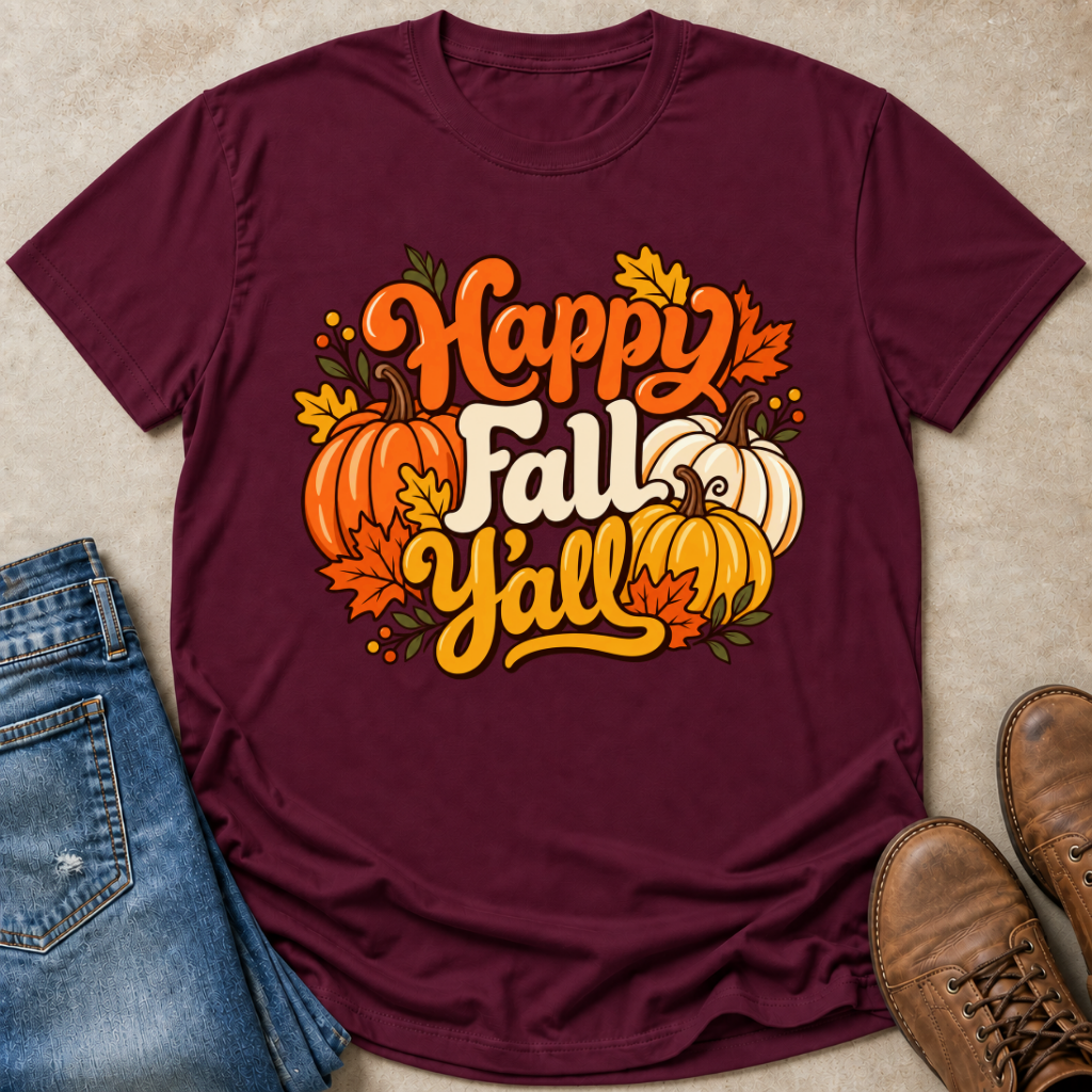Happy Fall Pumpkins T-Shirt