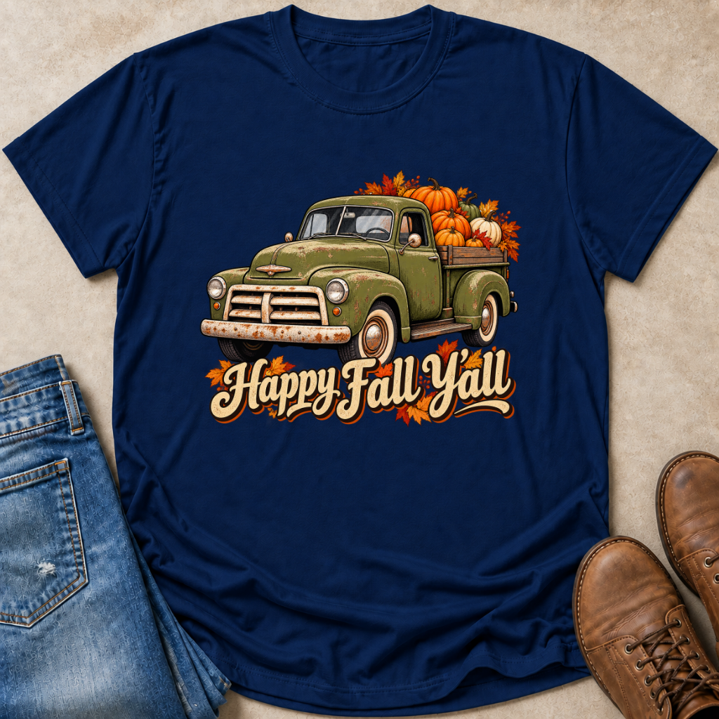 Happy Fall Truck T-Shirt