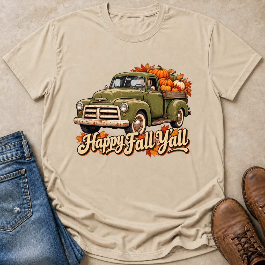 Happy Fall Truck T-Shirt