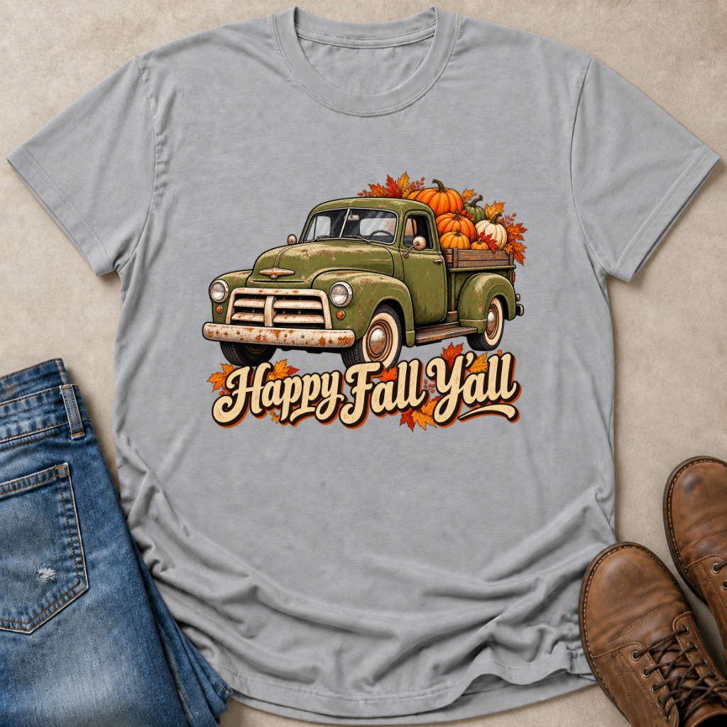 Happy Fall Truck T-Shirt