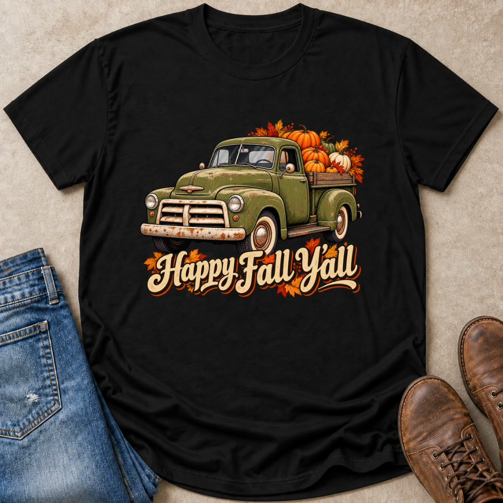 Happy Fall Truck T-Shirt