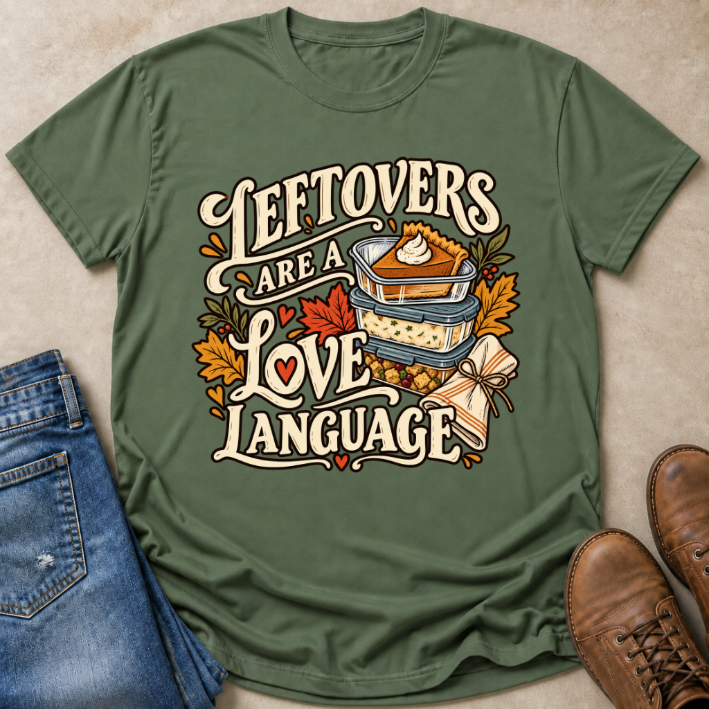 Leftovers Are a Love Language T-Shirt