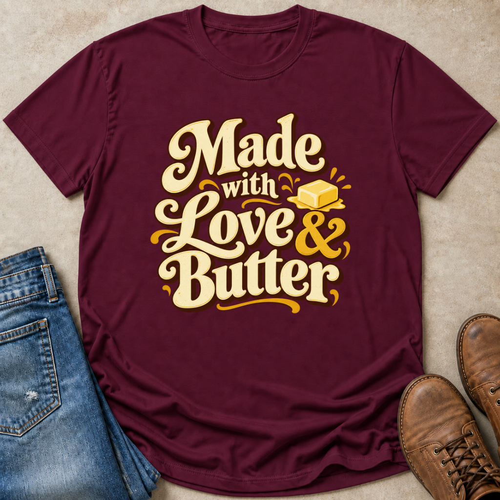 Made With Love And Butter T-Shirt