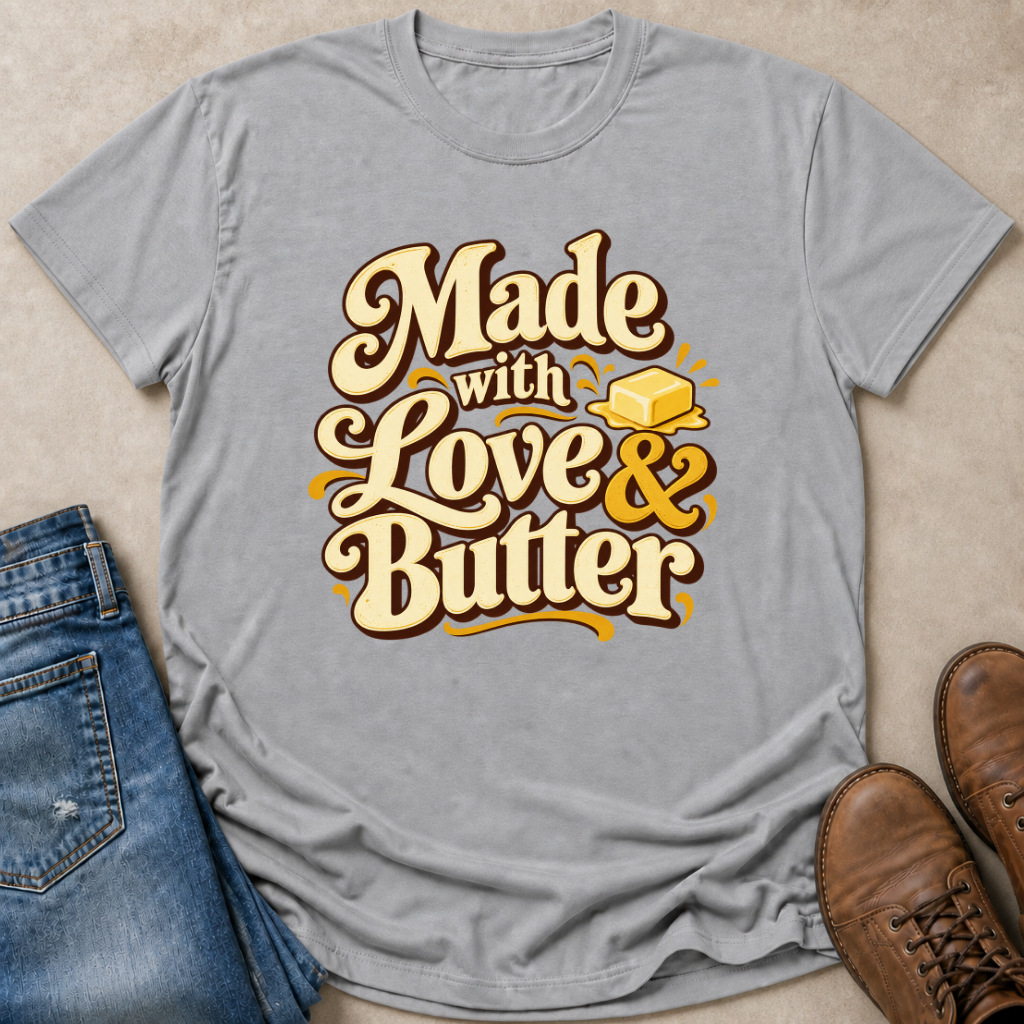 Made With Love And Butter T-Shirt