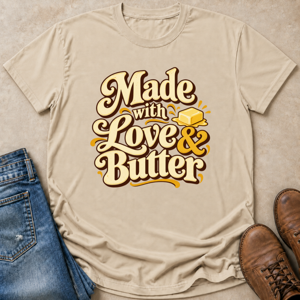 Made With Love And Butter T-Shirt