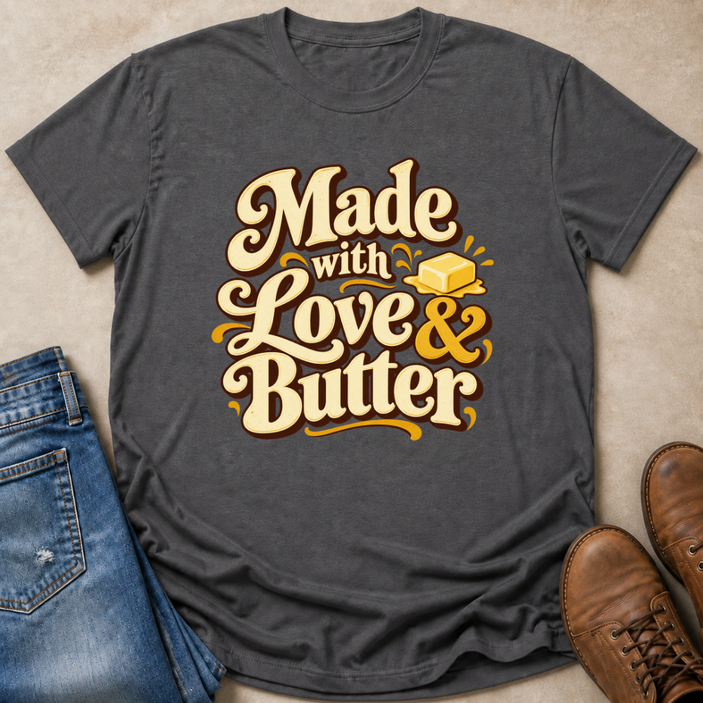 Made With Love And Butter T-Shirt