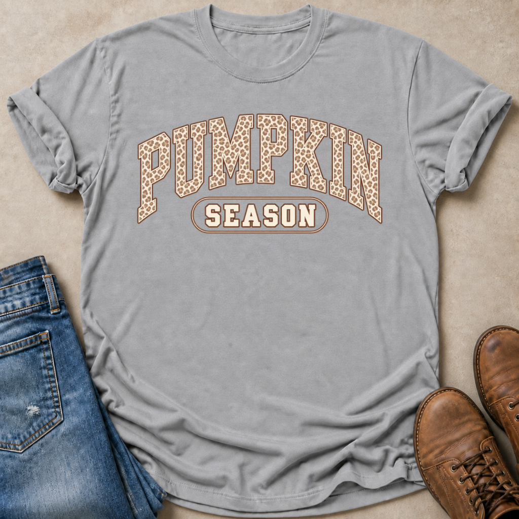 Pumpkin Season Leopard T-Shirt