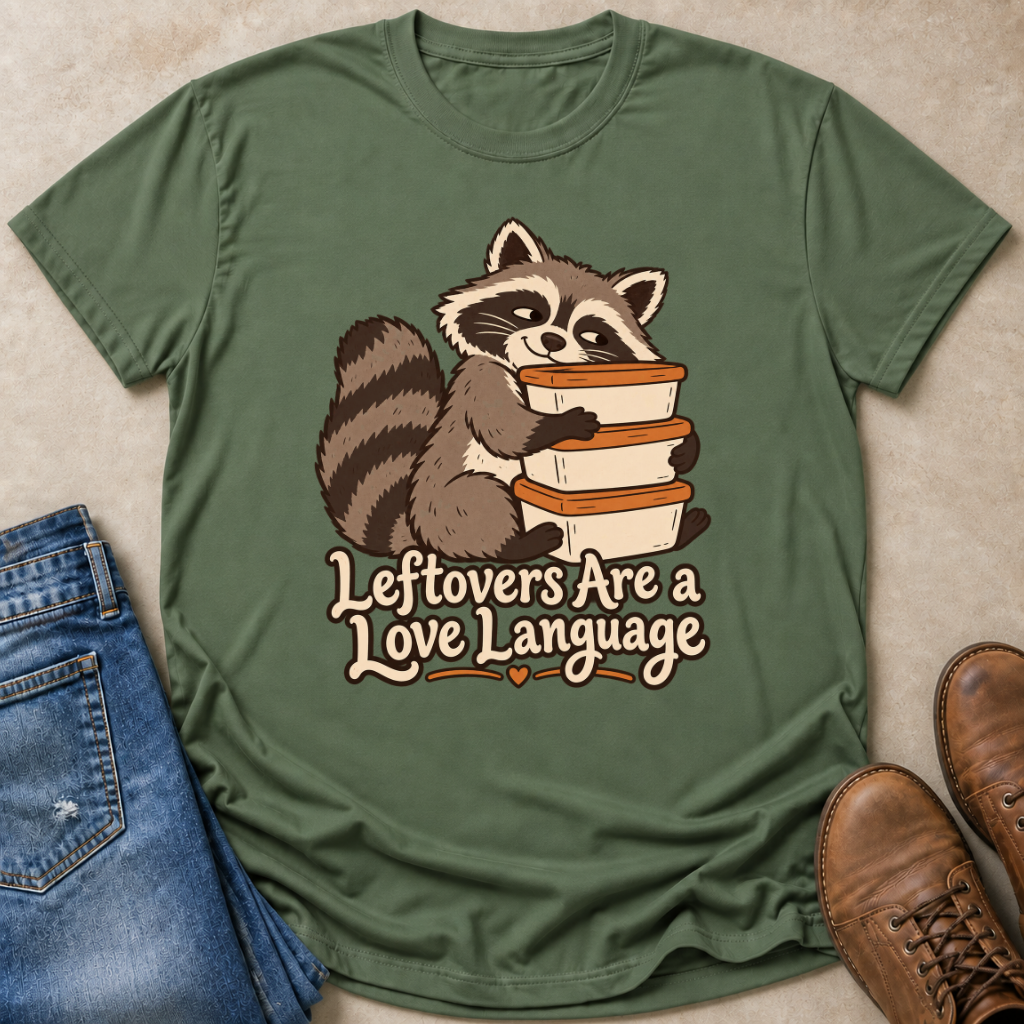 Raccoon Leftovers T-Shirt