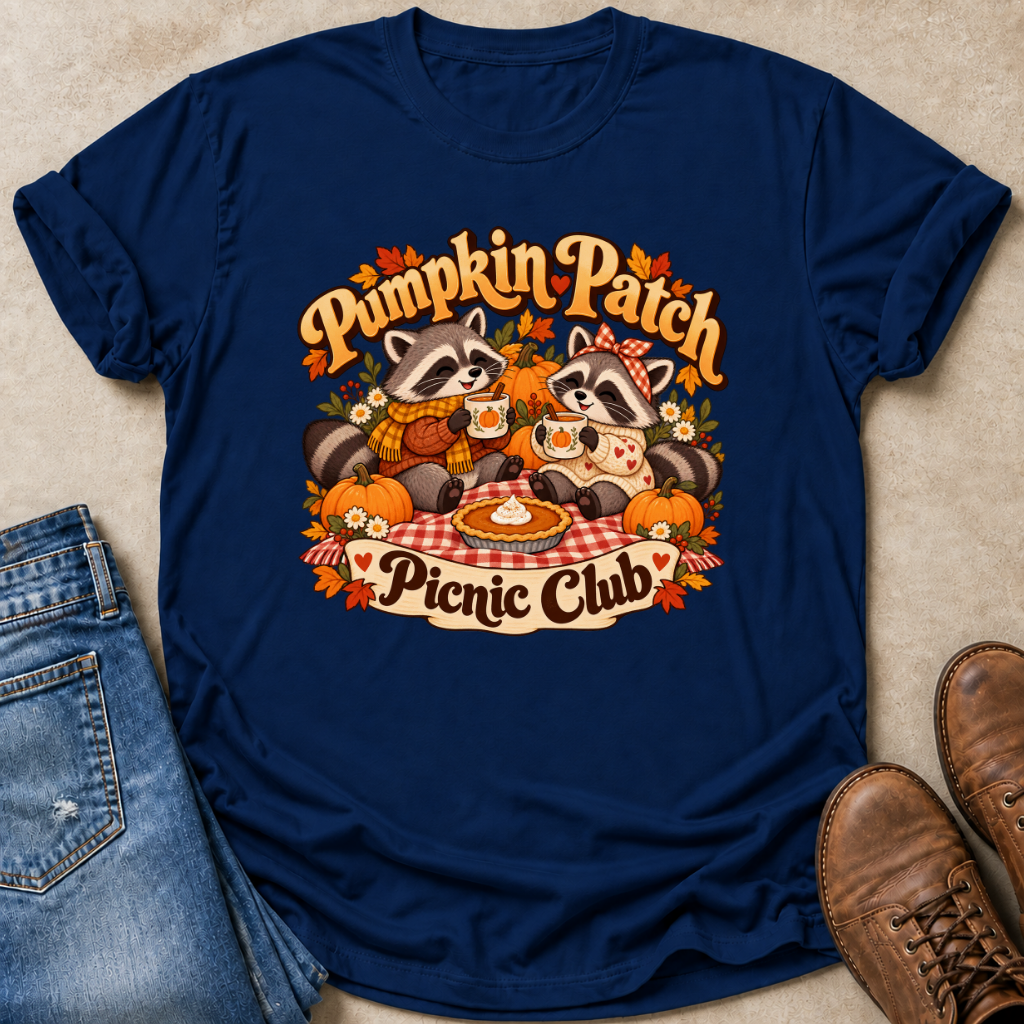 Raccoon Picnic T-Shirt