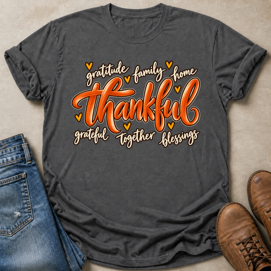 Thankful Painted T-Shirt