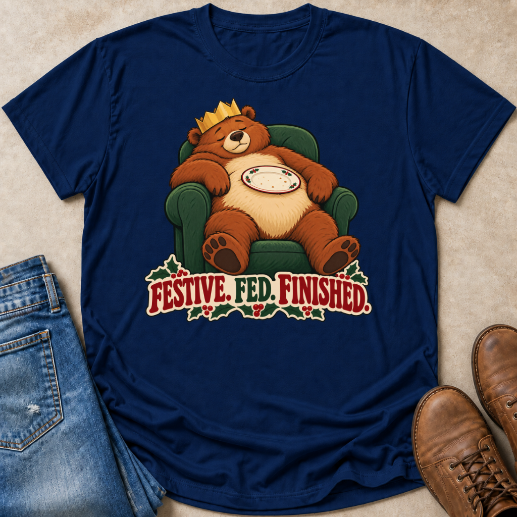 After The Festivities Bear T-Shirt
