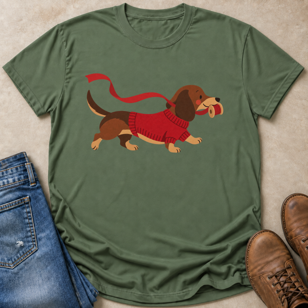 Christmas Dachshund T-Shirt