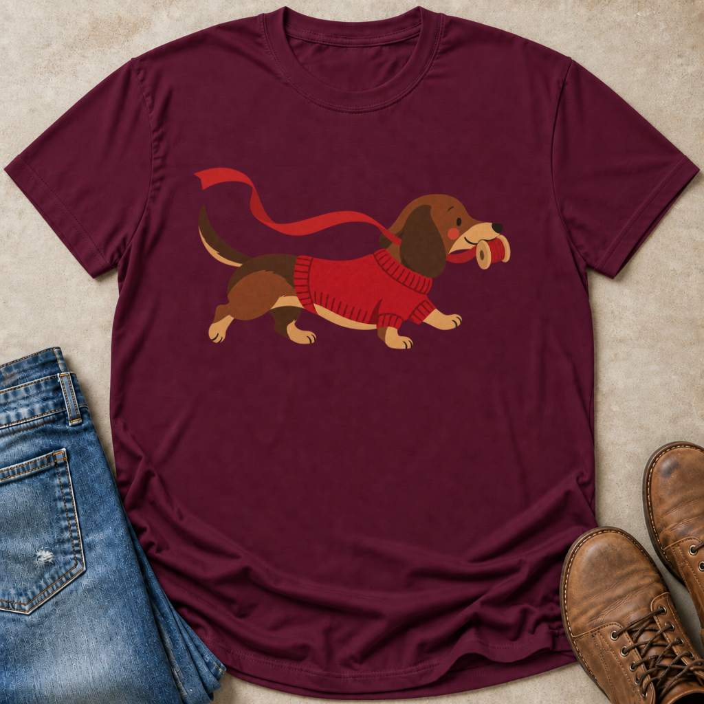 Christmas Dachshund T-Shirt