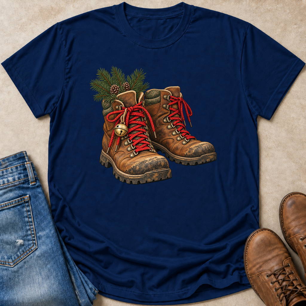 Christmas Festive Boots T-Shirt
